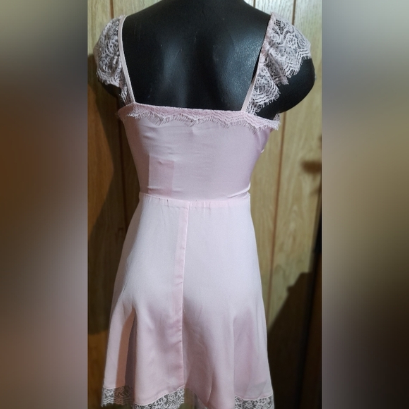 Forever 21 Pink Asymmetrical Dress - Picture 3 of 8